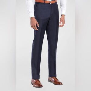 Santorelli Men’s Loro Piana Wool Comfort Waistband Treasure Size 42